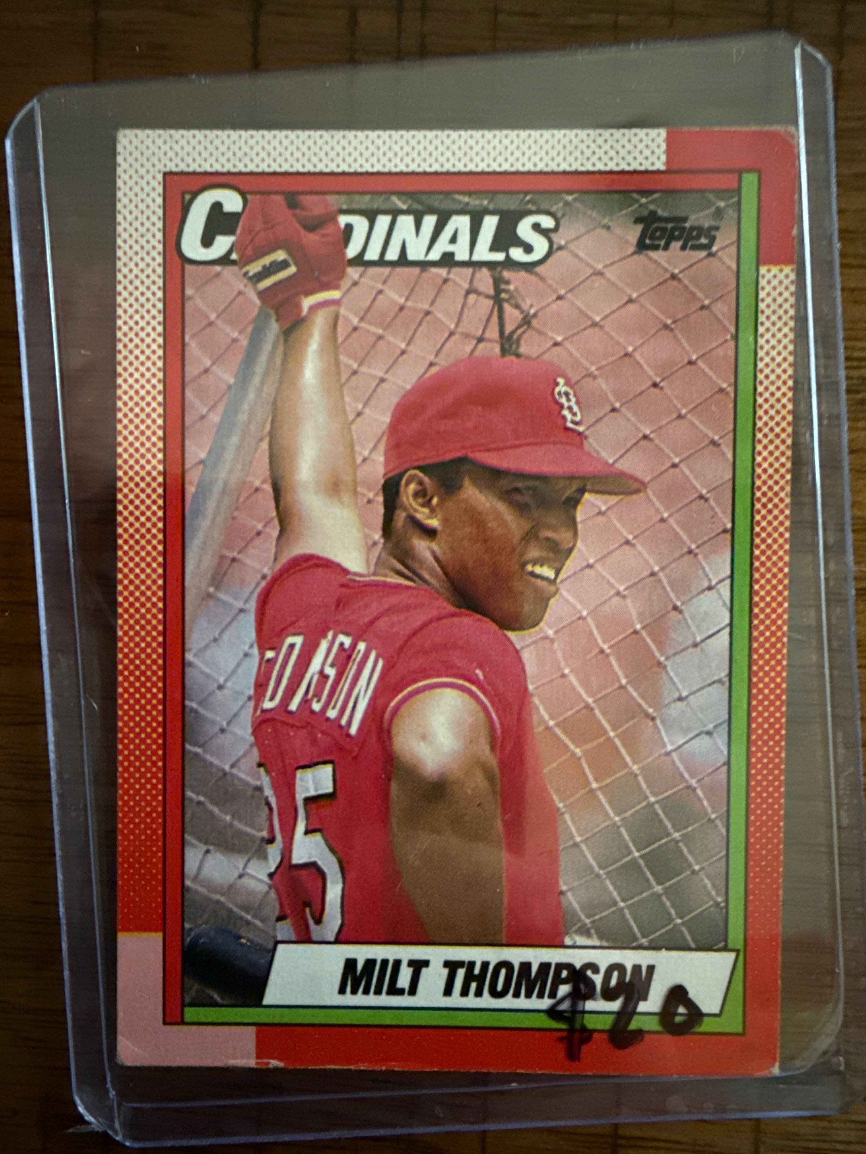Topps Vintage Baseball Milt Thompson
