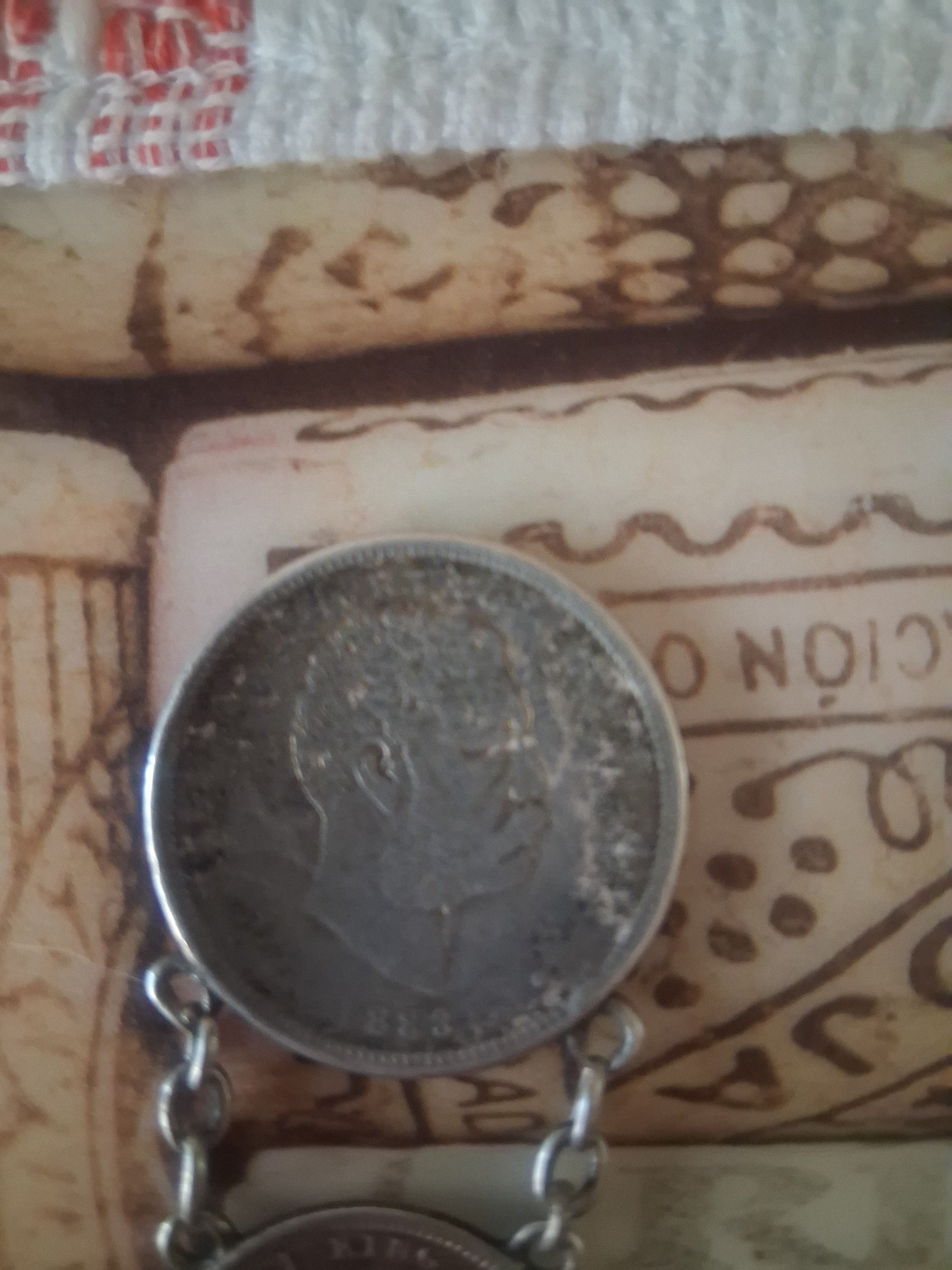 Vintage Hawaiian coins bracelet