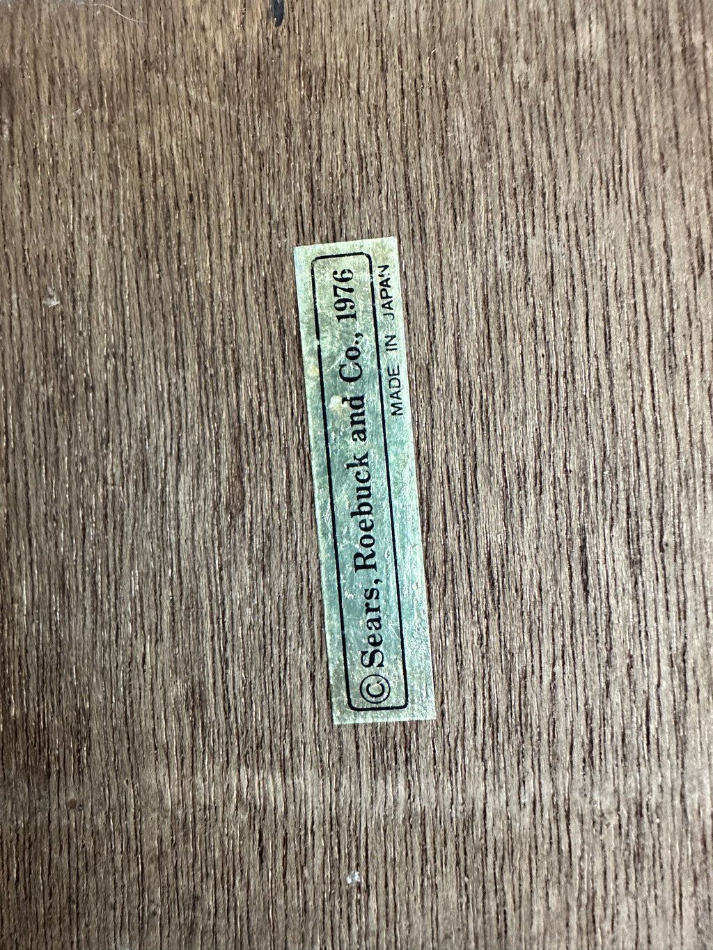 Sears Roebuck Wooden Canisters