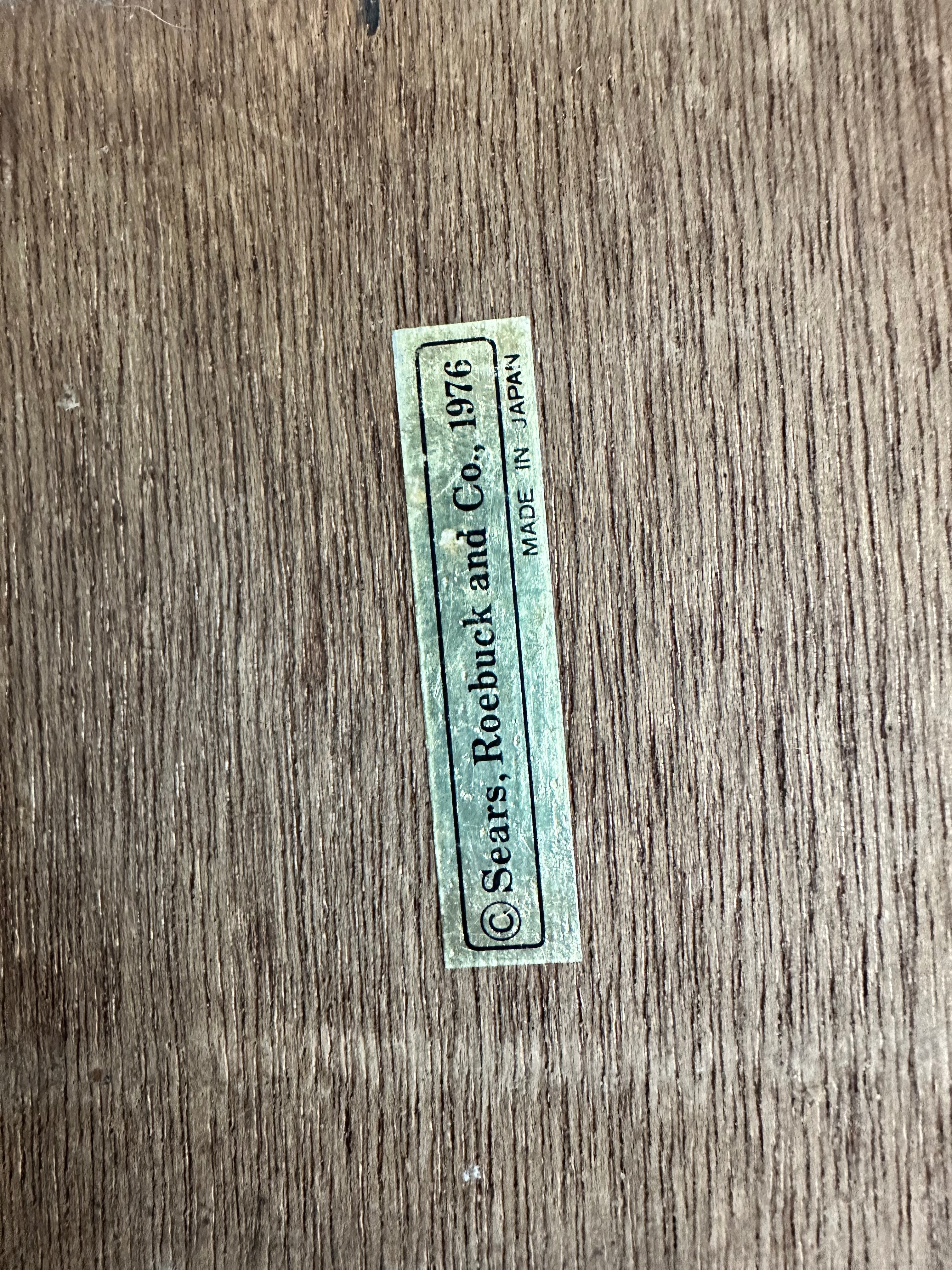 Sears Roebuck Wooden Canisters