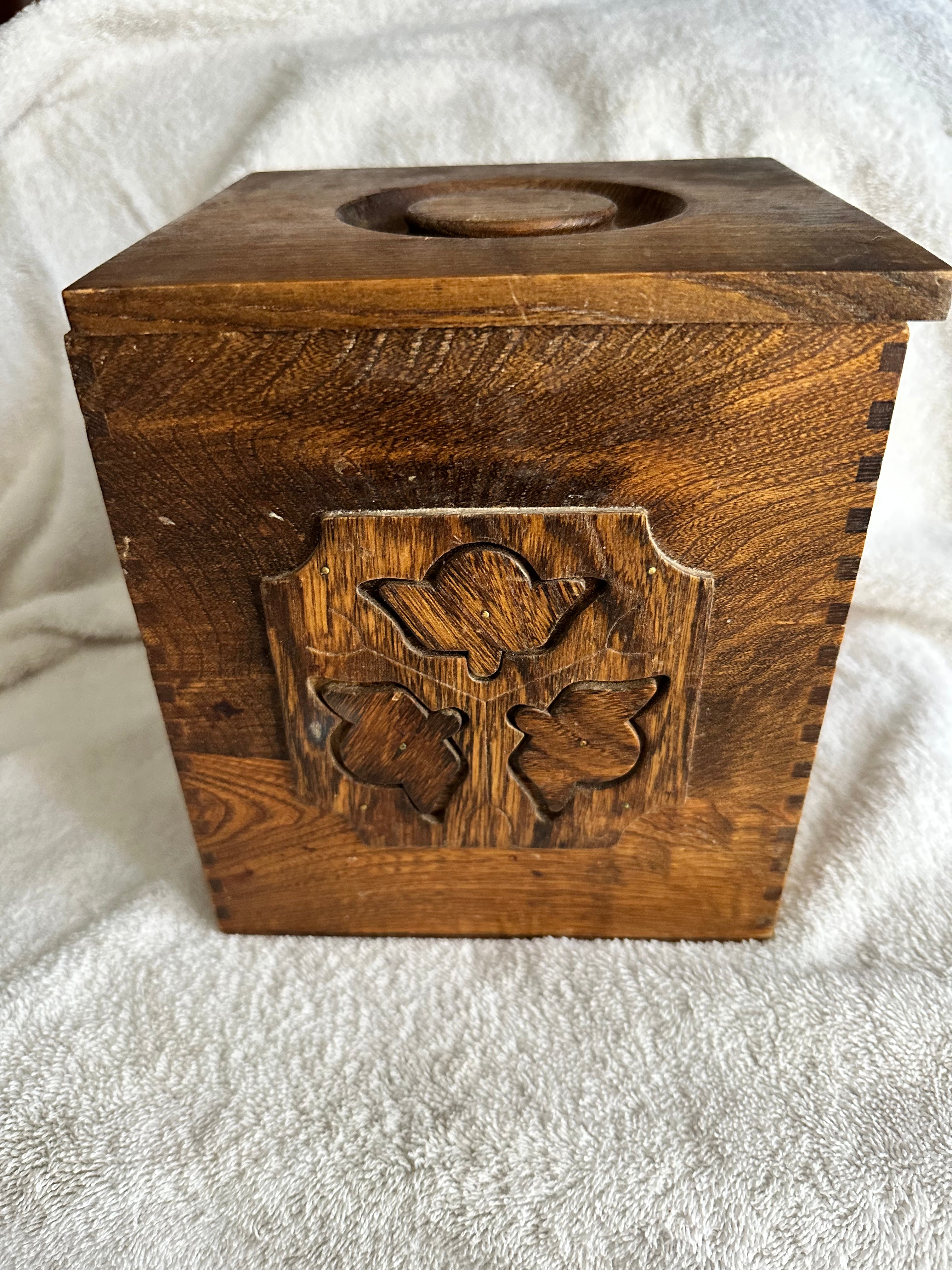 Sears Roebuck Wooden Canisters
